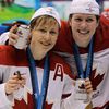 Oh, Canada: Women's Team Victory Beers, Cigars On Ice
